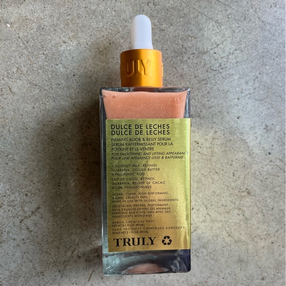 TRULY Other - New Truly Dulce De Leches Firming bomb & belly Serum retinol Guarana 90ml